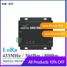 LoRa RS232 RS485 433MHz 1W Wireless Transceiver Long Range 8km E90-DTU(433L30) PLC XHCIOT Receiver Radio Modem